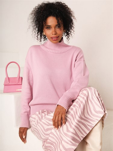Свитер "Cotton" Pink - фото 7643