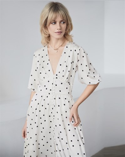 Платье "Дейнерис" milk dots - фото 8507