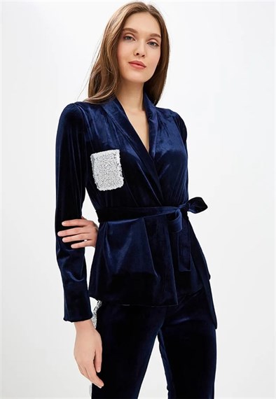 Жакет "Night suit" Silver