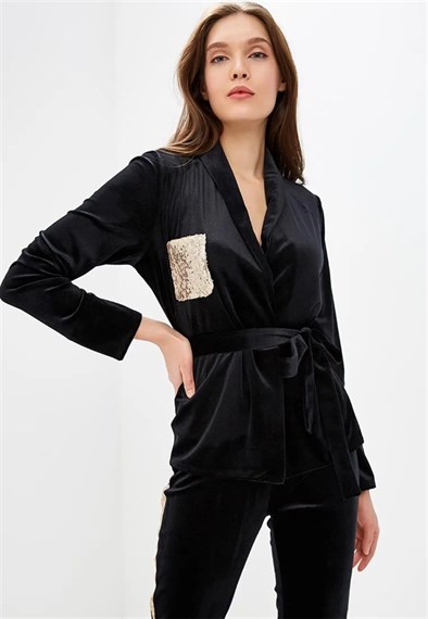 Жакет "Night suit" Gold