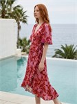 Платье "Barcelona twigs" Пл-00402