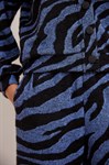 Брюки "Plushy" Zebra blue - фото 8973